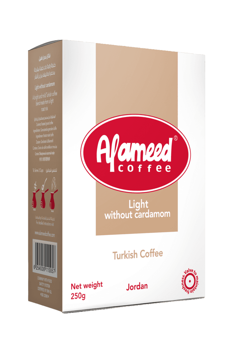 Light Turkish Coffee, no cardamom