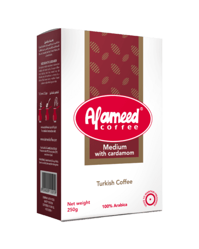 Al Ameed Turkish coffee tin